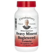 Heavy Mineral Bugleweed Formula, 100 Vegetarian Caps
