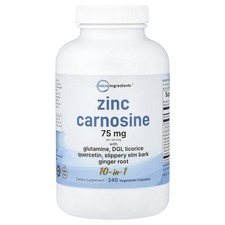 Zinc Carnosine, 240 Vegetarian Capsules