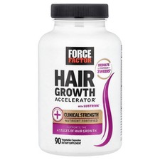 Hair Growth Accelerator with Lustriva®, 90 Vegetable Capsules
