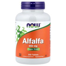 Alfalfa, 650 mg, 250 Tablets