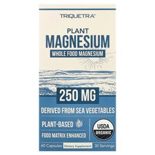 Plant Magnesium, 60 Capsules