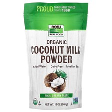 Real Food, Organic Coconut Milk Powder, 12 oz (340 g)