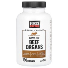 Primal Origins™, Grass-Fed Beef Organs, 150 Capsules