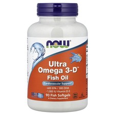 Ultra Omega 3-D™ Fish Oil , 90 Fish Softgels
