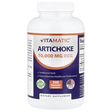 Artichoke, 240 Vegetable Capsules (5,000 mg per Capsule)