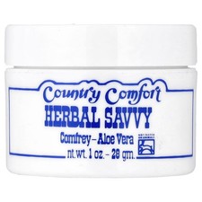 Herbal Savvy, Comfrey-Aloe Vera, 1 oz (28 g)