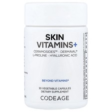 Skin Vitamins+, 30 Vegetable Capsules