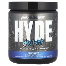 Hyde®, Max Pump, Pre-Workout, Blue Razz, 10.12 oz (286.9 g)