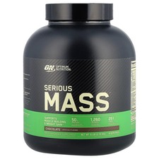 Optimum Nutrition, Serious Mass, High Protein Weight Gain Powder, Chocolate 6 lb