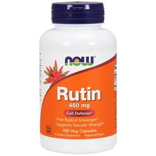 Now Foods, (2 Pack) Rutin, 450 mg, 100 Veggie Caps