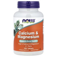Calcium & Magnesium, 100 Tablets