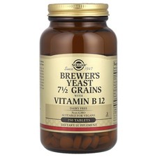 Brewer's Yeast, 7 1/2 Grains with Vitamin B12, 250 Tablets