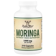 Moringa, 210 Capsules (500 mg per Capsule)