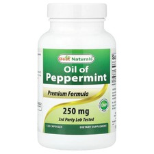 Oil of Peppermint, 250 mg, 120 Capsules