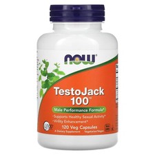 Now Foods TestoJack Veggie Capsules, Dietary Supplements