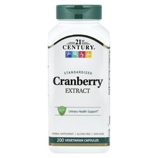 21st Century Cranberry Extract Standardized 200 Veggie Caps Vegetarian