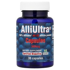 Allimax AlliUltra Capsules 360 mg 30 Capsules Chemical-Free, Dairy-Free, No