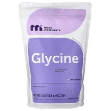 Glycine Powder, Unflavored, 2.2 lb (1 kg)