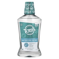 Sea Salt Mouthwash,  Fluoride Free, Refreshing Mint, 16 fl oz (473 ml)