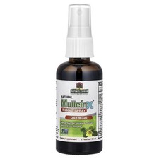 Natural Mullein-X® Throat Spray, 2 fl oz (60 ml)