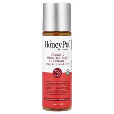 Organic Moisturizing Lubricant, Organic Strawberry, 2 fl oz (59 ml)