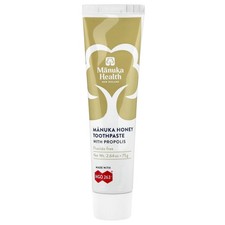 Manuka Honey Fluoride Free Toothpaste with Propolis, 2.64 oz (75 g)