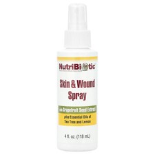 Skin & Wound Spray with Grapefruit Seed Extract, 4 fl oz (118 ml)