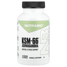 KSM-66®, Ashwagandha, 60 Capsules (600 mg per Capsule)