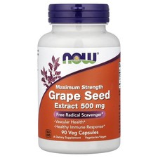 Grape Seed Extract, 500 mg, 90 Veg Capsules