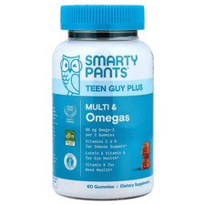 Teen Guy Plus Multi & Omegas, Pineapple Orange, 60 Gummies