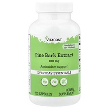 Pine Bark Extract, 100 mg, 200 Capsules