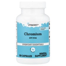 Chromium, 500 mcg, 300 Capsules