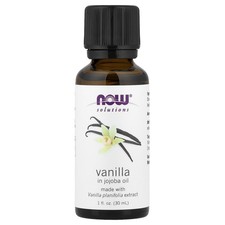 Now Foods Essential Oils Vanilla In Jojoba Oil 1 fl oz 30 ml All-Natural