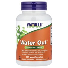 Now Foods Water Out Fluid Balance 100 Veggie Caps GMP Quality Assured, Vegan,