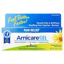 Boiron Arnicare Gel Pain Relief Unscented 2 6 oz 75 g Paraben-Free