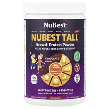 NuBest Tall®, Growth Protein Powder, For Kids & Teens 3+, Chocolate, 12 oz (340