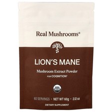 Lion's Mane, Organic Mushroom Extract Powder, 2.12 oz (60 g)