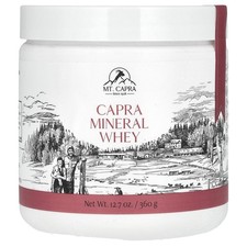 Mt Capra Capra Mineral Whey 12 7 oz 360 g All-Natural, Gluten-Free