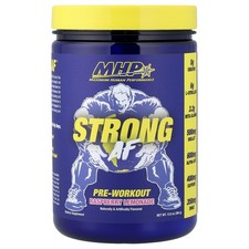 Strong AF™ Pre-Workout, Raspberry Lemonade, 13.5 oz (384 g)