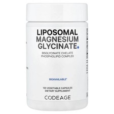 Liposomal Magnesium Glycinate, 120 Vegetable Capsules