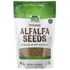 Organic Alfalfa Seeds, 12 oz (340 g)