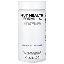 Gut Health Formula, 180 Vegetable Capsules
