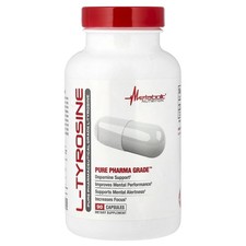 L-Tyrosine, 90 Capsules (500 mg per Capsule)
