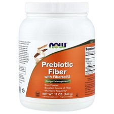 Now Foods Prebiotic Fiber with Fibersol-2 12 oz 340 g GMP Quality Assured,