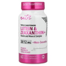 Lutein & Zeaxanthin+, 60 Vegan Capsules