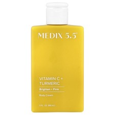 Body Cream, Vitamin C + Turmeric, 3 fl oz (89 ml)
