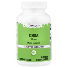 DHEA, 50 mg, 300 Capsules