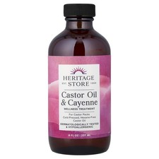 Castor Oil & Cayenne, Wellness Treatment, 8 fl oz (237 ml)