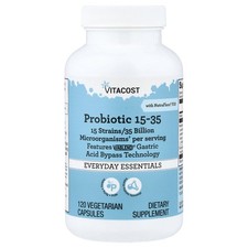 Everyday Essentials, Probiotic 15-35 With NutraFlora® FOS, 120 Vegetarian