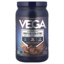 Performance, Protein + Creatine, Creamy Chocolate, 1 lb 7.4 oz (663 g)